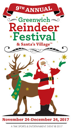 9TH ANNUAL GREENWICH REINDEER FESTIVAL & SANTA'S VILLAGE  
