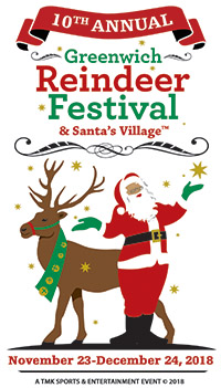 10TH ANNUAL GREENWICH REINDEER FESTIVAL & SANTA'S VILLAGE